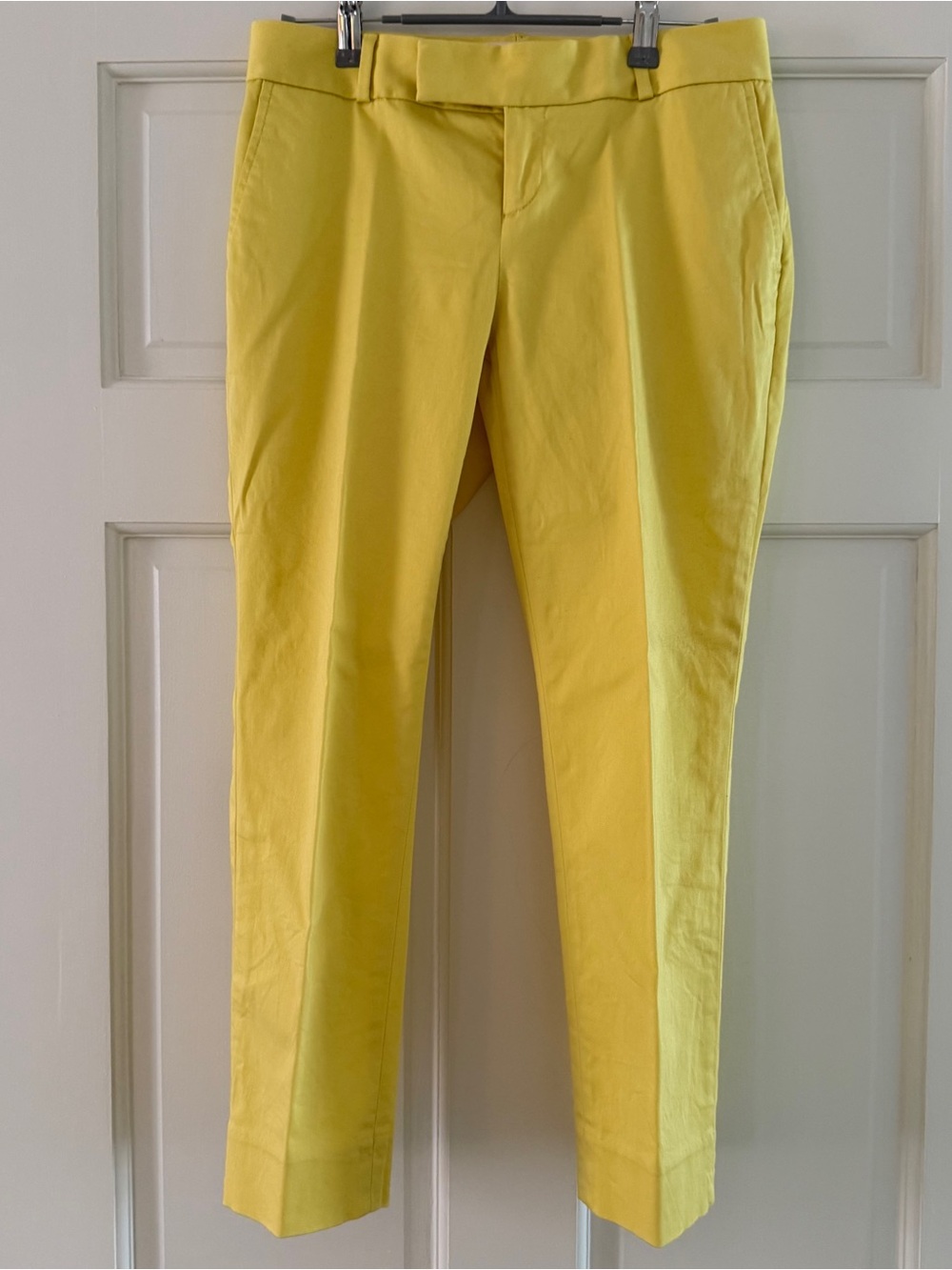 Banana Republic Yellow Slim Ankle Pants